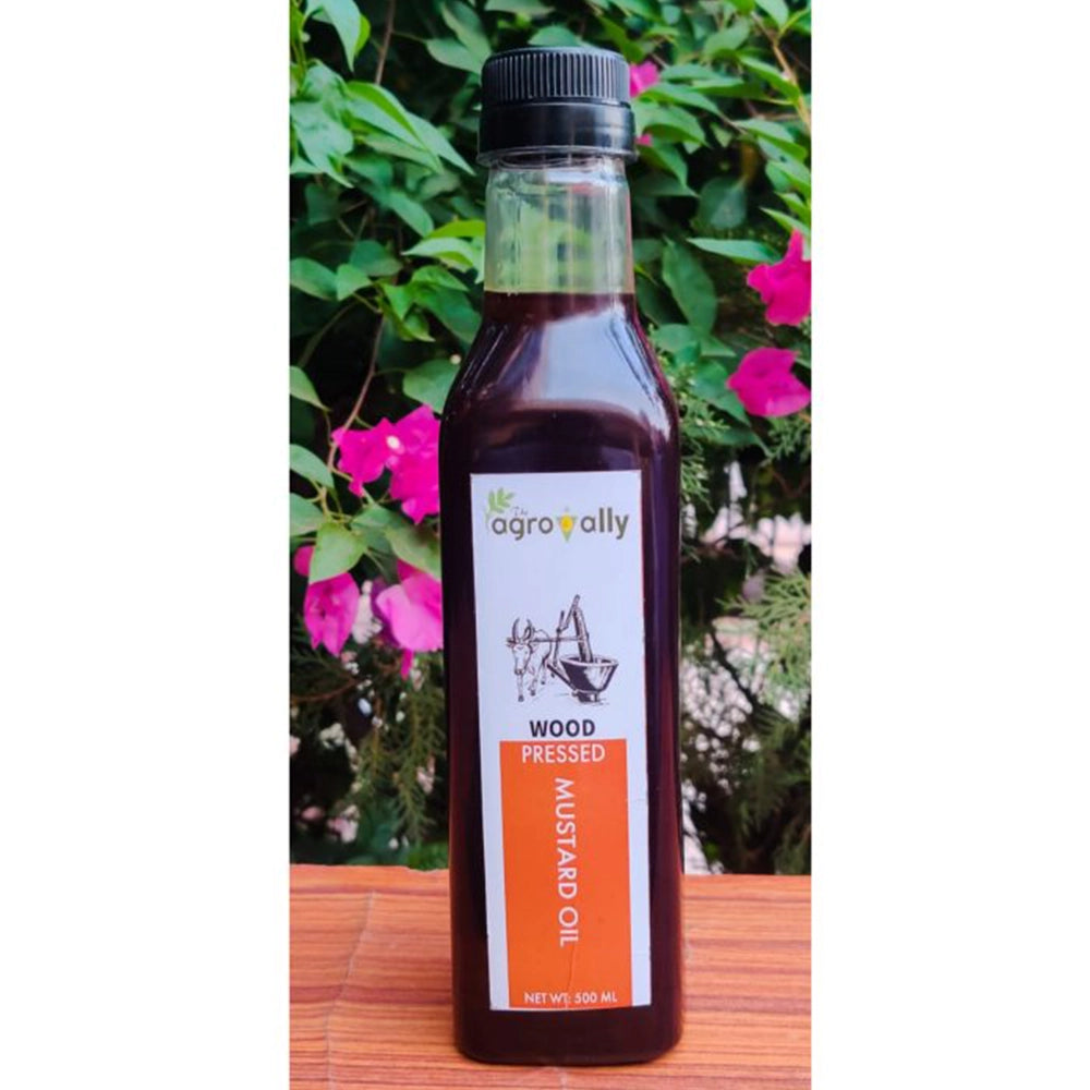 agrovally Wood Pressed Mustard Oil 500 ML